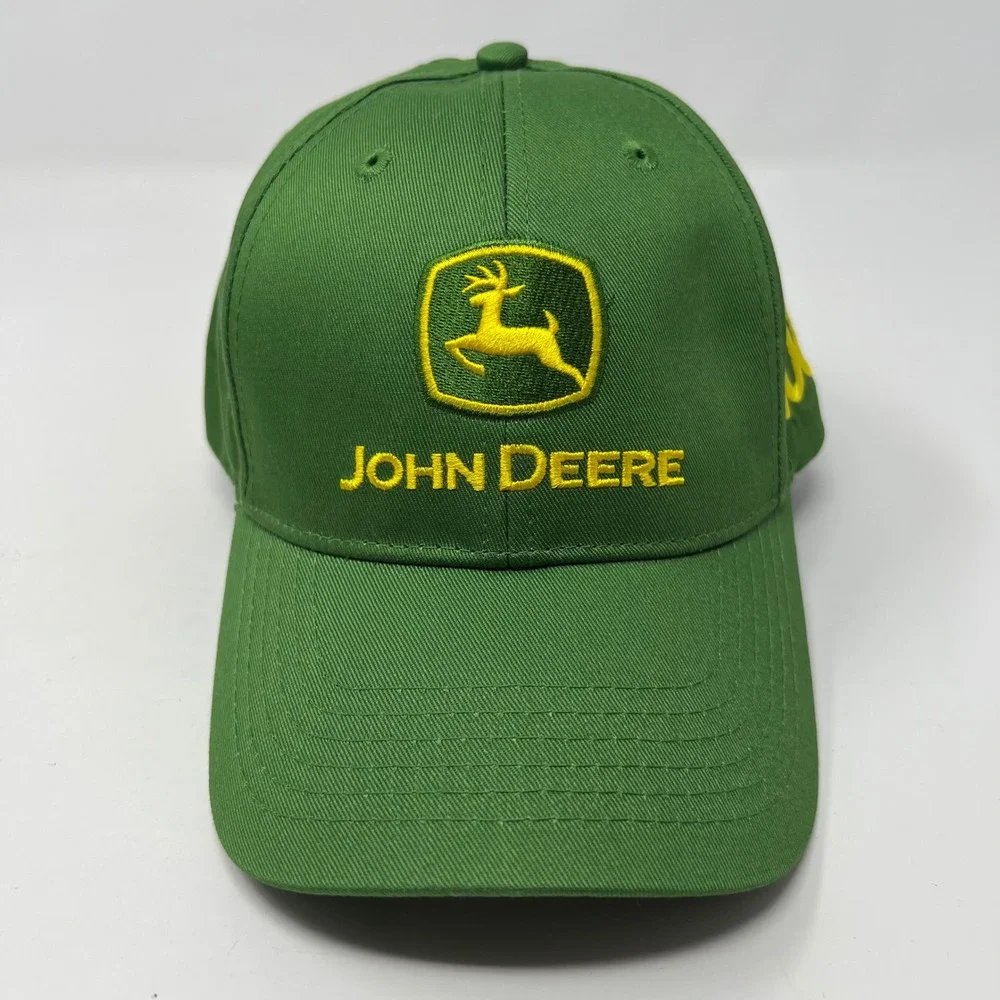 John Deere Tractors 100 Year Anniversary Green Adjustable Baseball Hat Cap